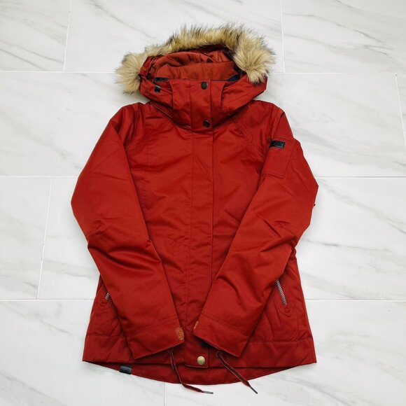 Roxy Women's Meade Jacket 'Brick Red' ERJT303424 size XS - Picture 1 of 4